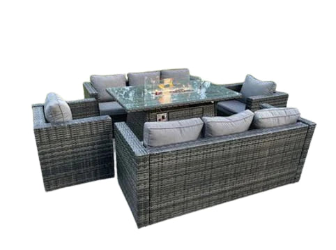 Yorkshire Rattan Garden Furniture Set | 8 Seater