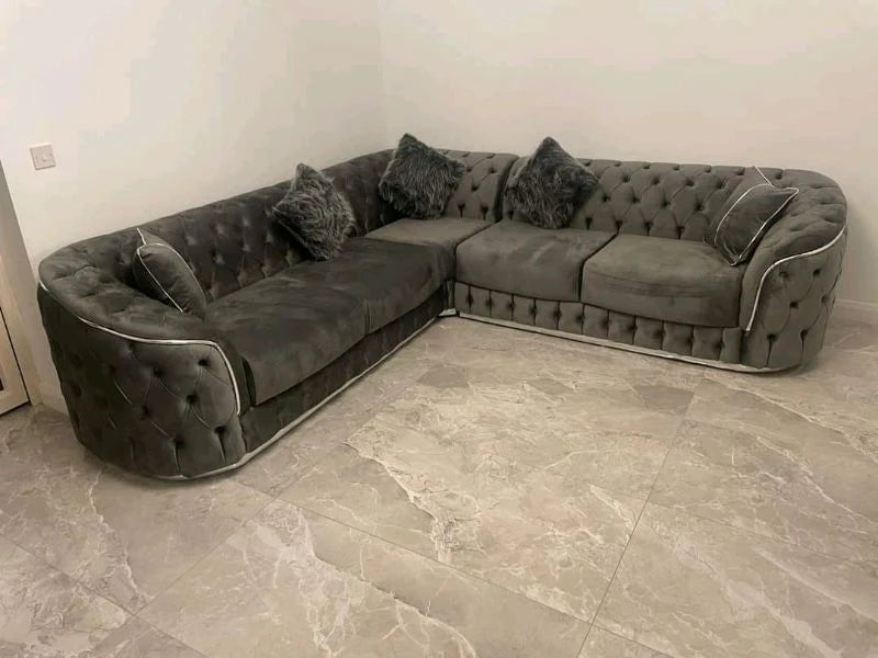 Toronto/khalifah sofa |PLUSH VELVET SOFA