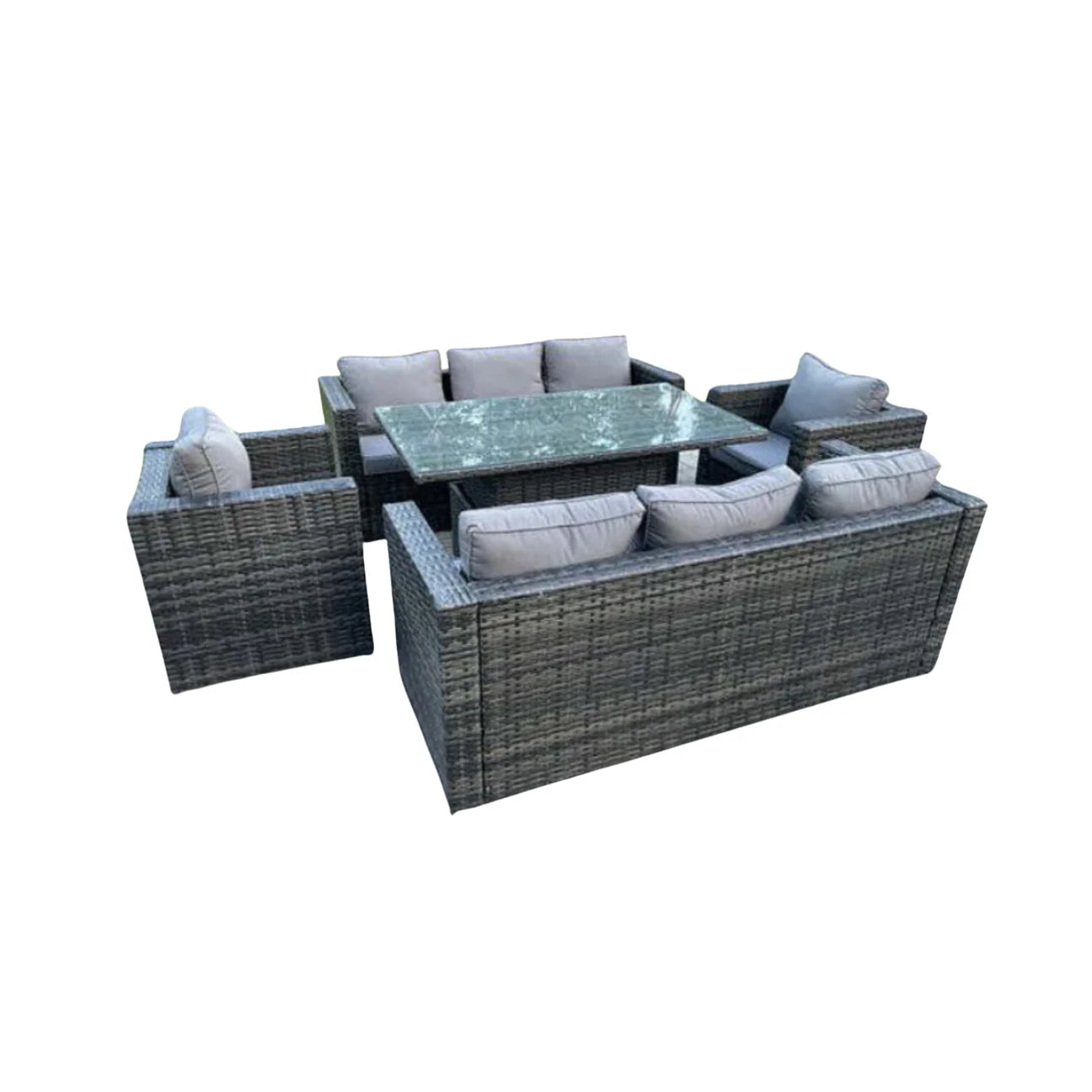 Manchester 8 Seater Rattan Garden Furniture Set